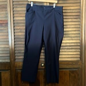Women’s Hilary Radley ponte pants. Size XL. Navy Blue.